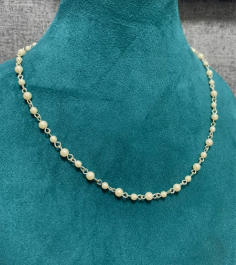 中古vintage 珍珠项链古着首饰 复古...