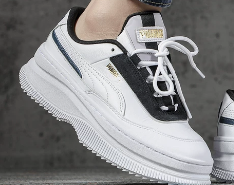 puma DEVA 娜扎 厚底休闲鞋 自古...