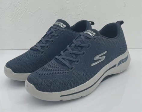 全新Sk斯凯家飞织网面一脚蹬男鞋 秋冬轻便...