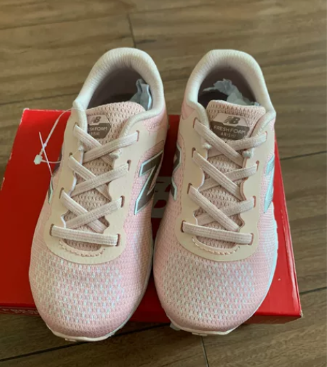 新百伦童鞋Newbalance 粉色 薄款...