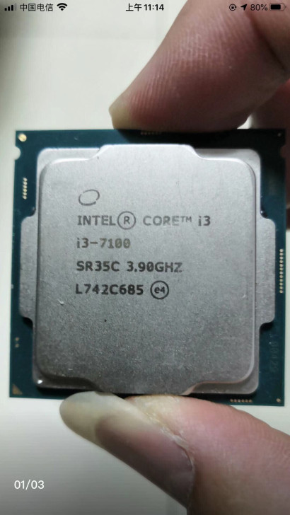 尸体i5 7400 7500 坏cpu ...
