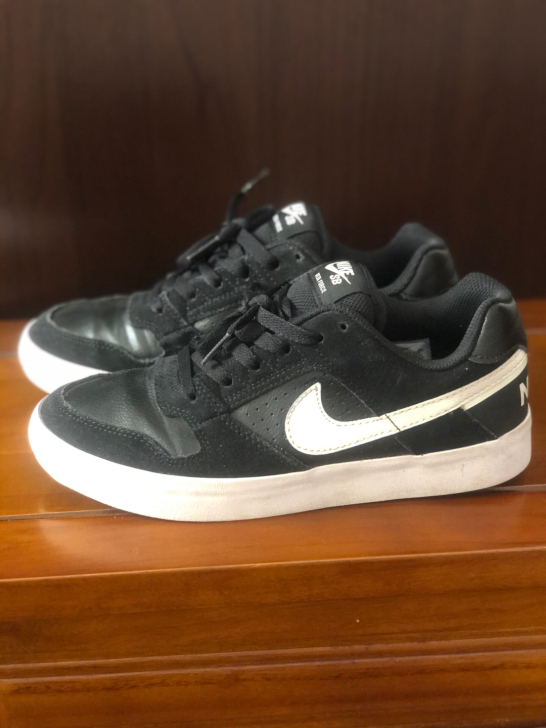 Nike Sb Force熊猫黑白男女滑板...