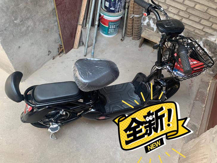 全新电动车，公司奖励，现黑色余1，爽快的可...