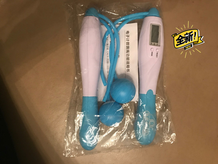 全新电子计数跳绳