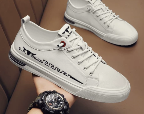 公牛世家潮鞋春季板鞋学生小白鞋透气百搭韩版...