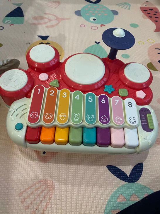 babycare电子琴三合一电子琴八音琴手...