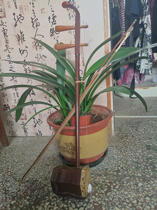 二胡音质很好，闲置一直没时间学