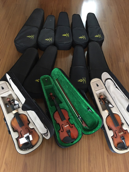 凤灵牌小提琴，全新，琴行现货。