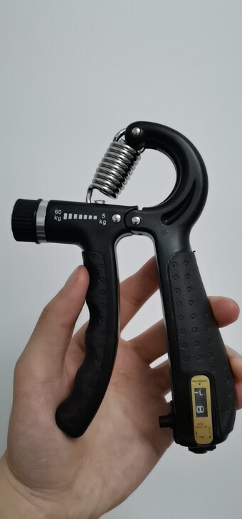 （处理库存）计数握力器手指力量训练康复恢复...