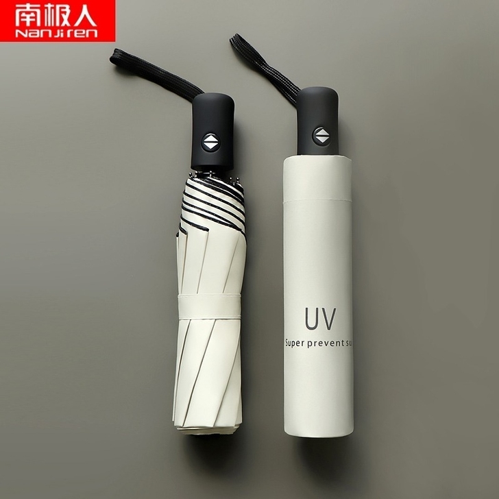 全新 因超市经营不下去，8骨遮阳遮雨手动自...