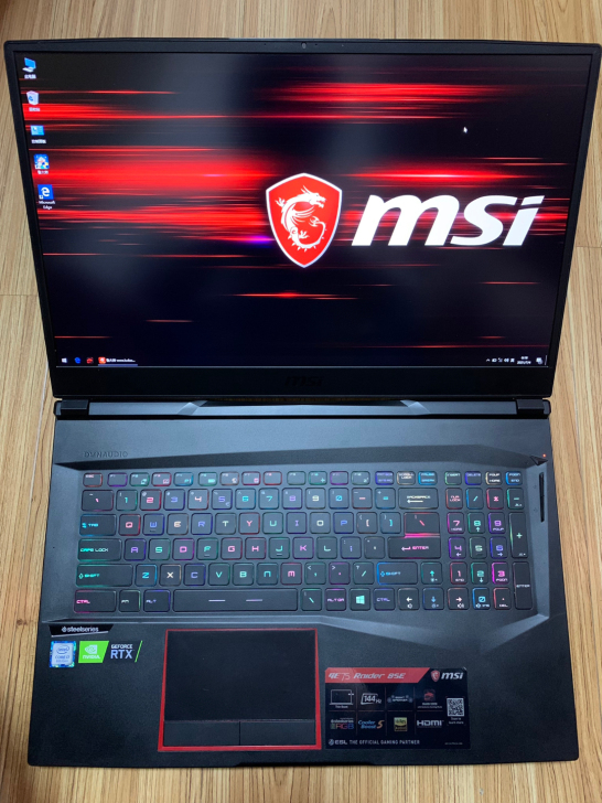 微星GE75  八代六核i7+2060独显...