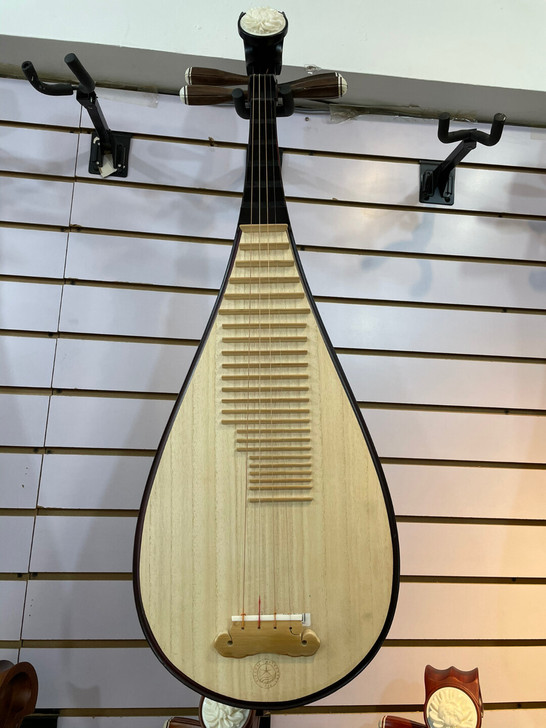 星海琵琶硬木8911-1 花梨轴 花开富贵