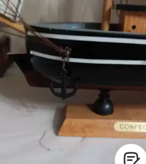 木质帆船摆件日礼物女模型 外观造型：人物 ...