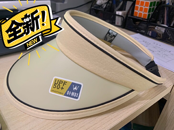 包邮韩国UV防紫外线遮阳帽，UPF50，防...