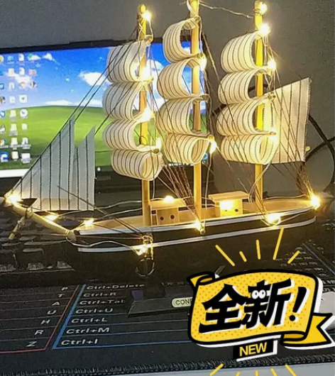 一帆风顺大帆船模型 感兴趣的话点“我想要”...