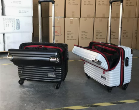 拉杆箱 拉杆箱箱子日本18寸小型机长空姐轻...