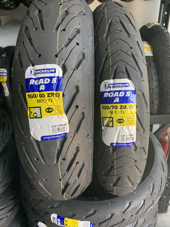 米其林ROAD5、新款的雨点花纹、全新的2...