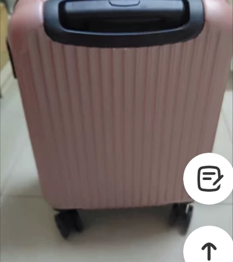 【闲置】全新20寸拉杆箱家用旅游粉色色未拆...