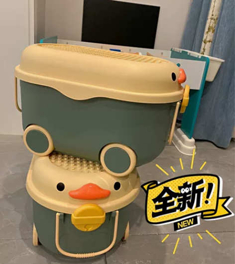 儿童玩具收纳箱 家用宝宝衣服整理箱 储物箱...