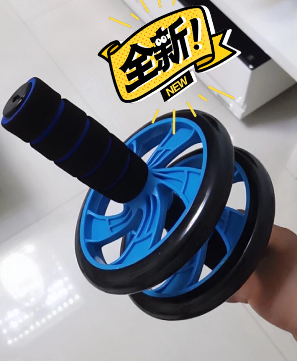 健腹轮腹肌滚轮初学者收腹部健身器材家用男女...