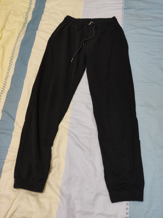 转手闲置宽松卫裤男，纯棉面料，裤子无破损，...