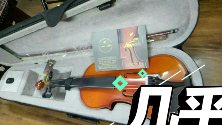 小提琴4/4没用两次，运费贵，小提琴红棉，...