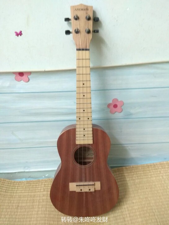 尤克里里 21寸 音质洪亮清晰 面板 后侧...