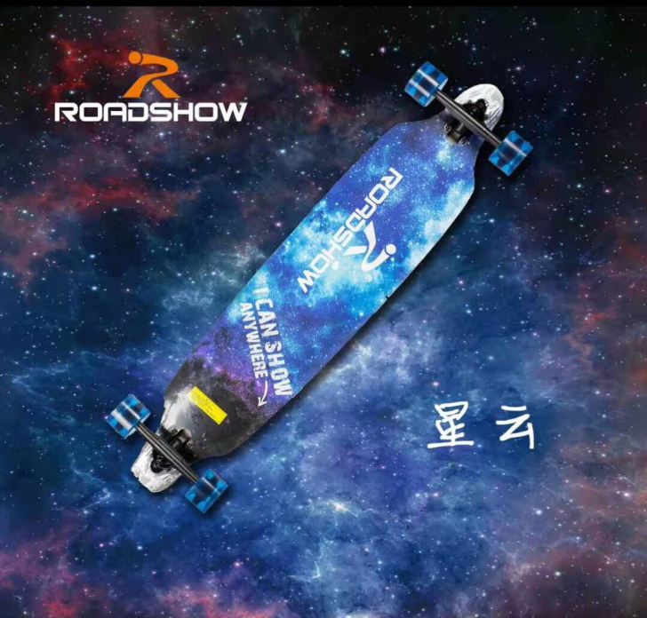 乐秀滑板公路滑板长板初学者青少年刷街四轮滑...
