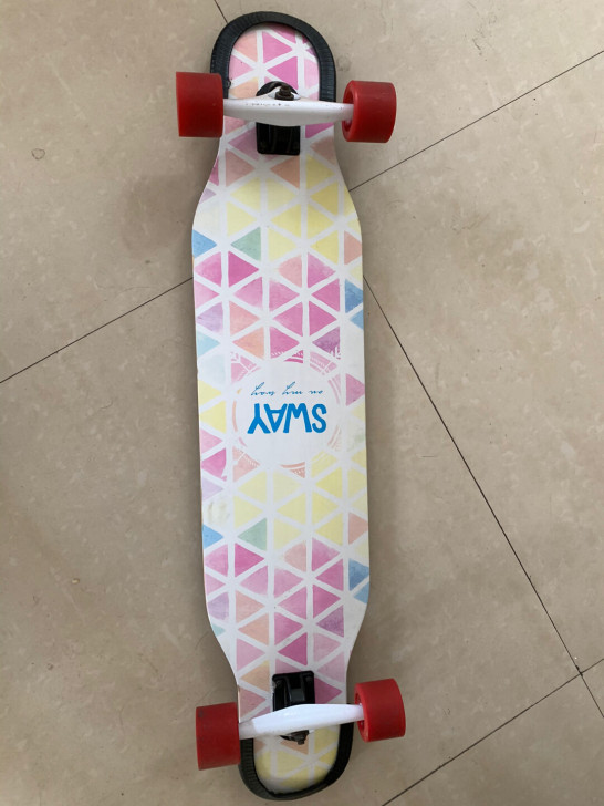 sway斯威滑板初学者长板滑板成人女生成年...