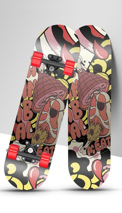 初学者滑板 全新 包邮 有调试工具和润滑油...