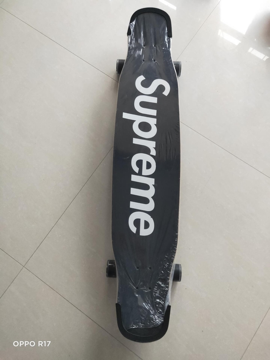 全新   湛蓝长板滑板成人女生刷街韩国公路...