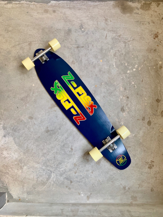 长板复古鱼板刷街代步美国进口Zflex长鱼板