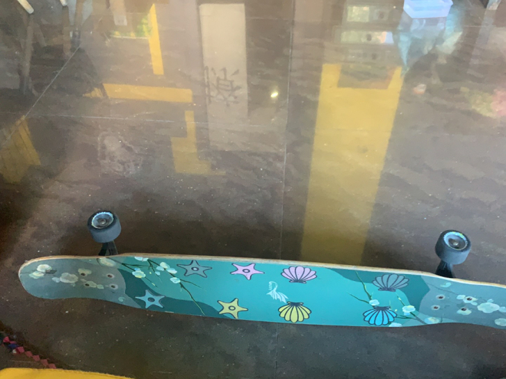 孔雀鱼滑板 玩了半年 小摩擦