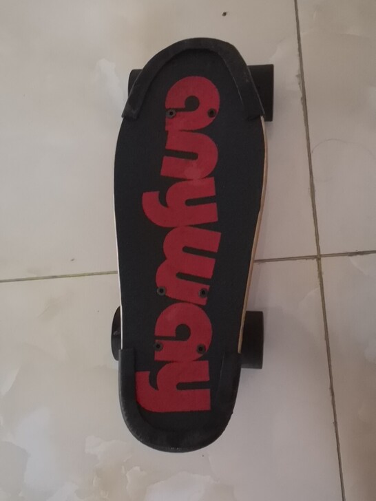 滑板小鱼板，几乎全新，买来不会滑，不讲价，...