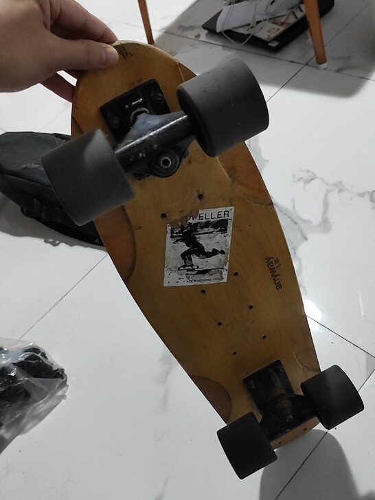 anyway飞驰枫木小鱼板和滑板包