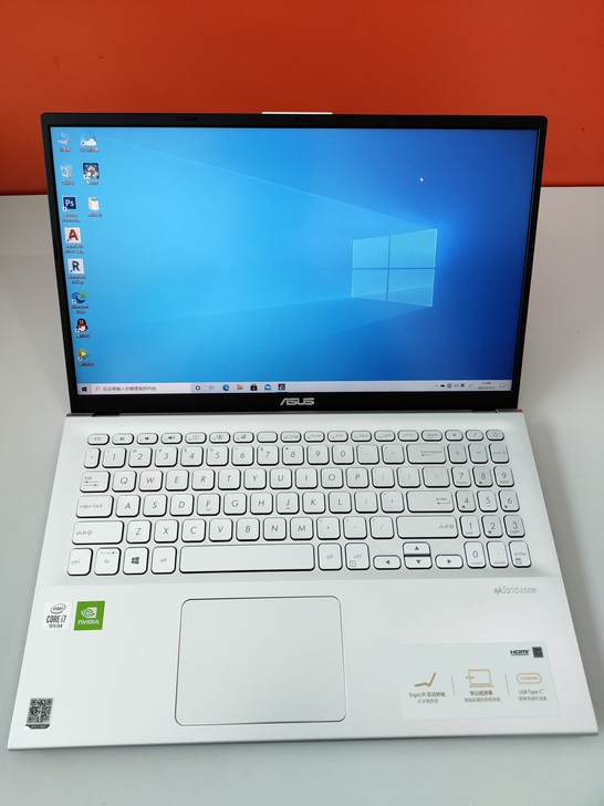华硕2020款超薄窄边框银色笔记本电脑  ...