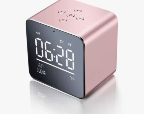 无线蓝牙小音箱 便携迷你家用闹钟 插卡小音...