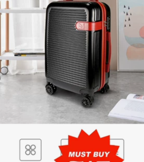 全新托卡诺20寸旅行箱，招商银行礼品，全新...