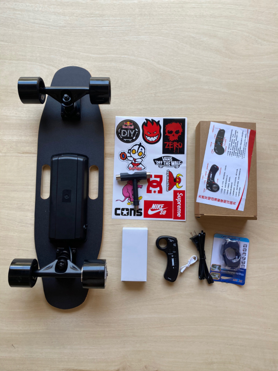 木速龙电动滑板小鱼板，单驱，时速25km每...