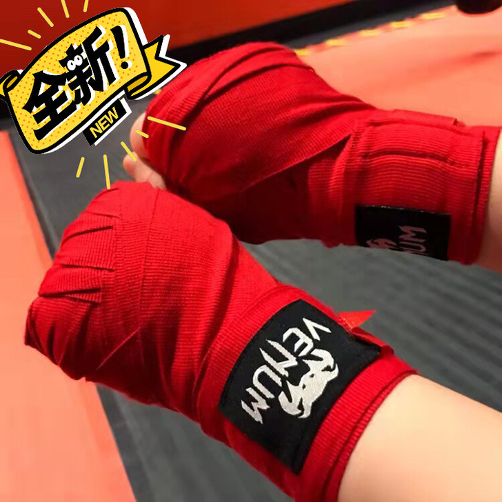 毒液VENUM纯棉微弹力绷带泰拳散打搏击缠...