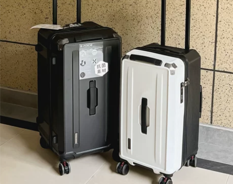 出口日本加厚行李箱拉链款大容量拉杆箱静音