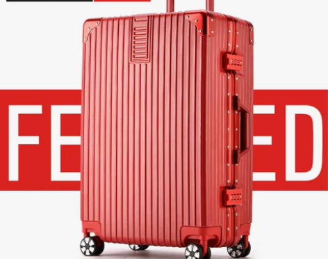 ULDUM旅行箱行李箱铝框拉杆箱万向轮20...