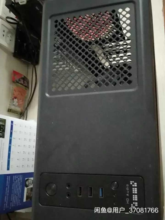 航嘉机箱半透侧，电脑机箱，半透侧大机箱，带...