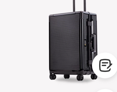 旅行箱 凌秀新款铝框行李箱万向轮皮箱拉杆箱...