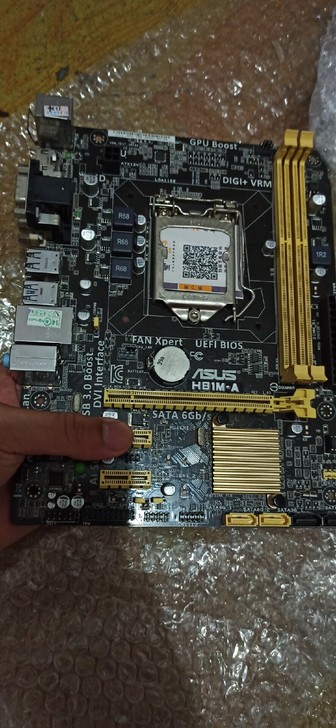 华硕h81m-A主板，支持4代所有cpu，...