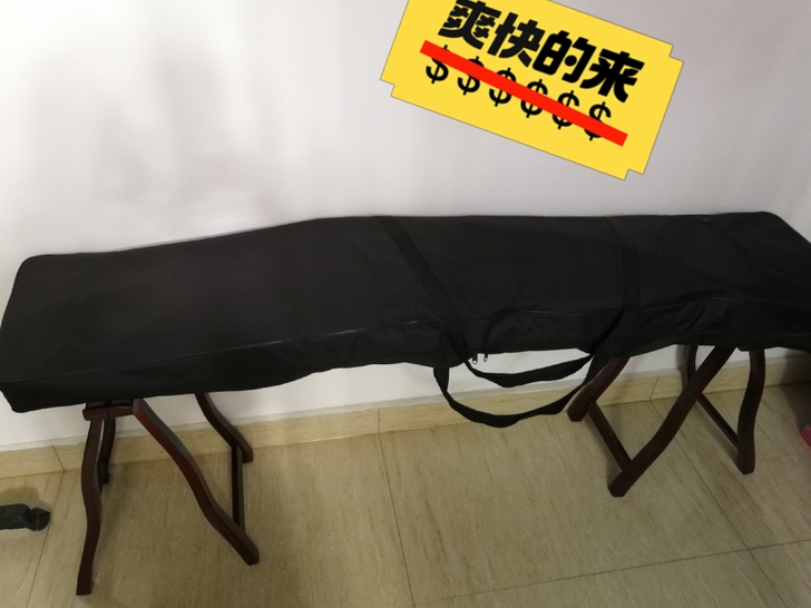 国学机构买的大课包送的古筝，全新未拆，架子...