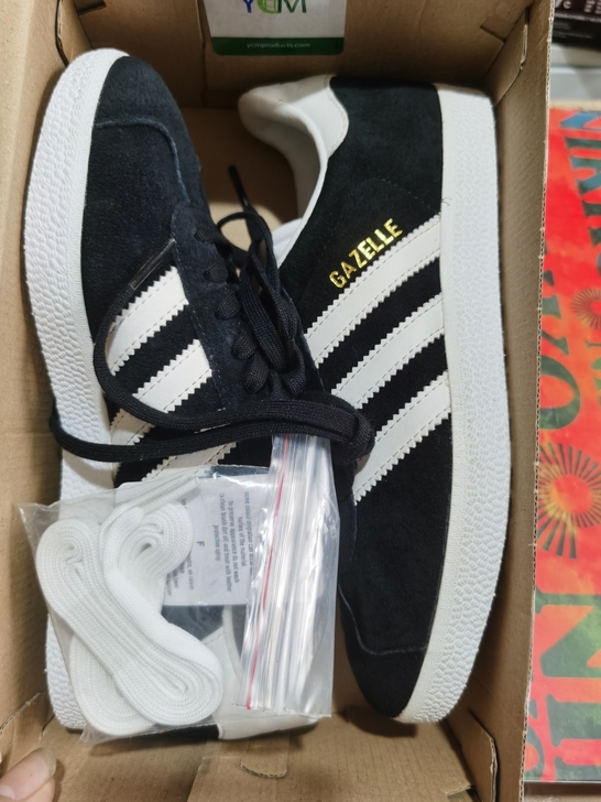 Adidas/三叶草 男女GAZELLE低...