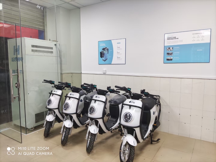 电动车租车卖车  哈啰换电 小哈换电以租代...