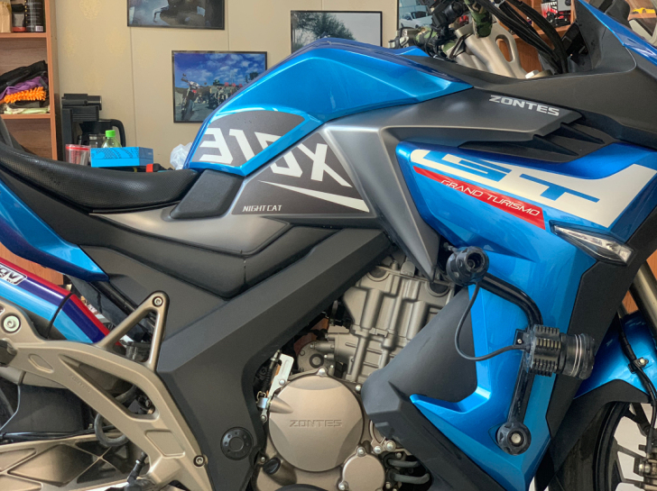 18年升仕310GT。换的二代电控百公里6...