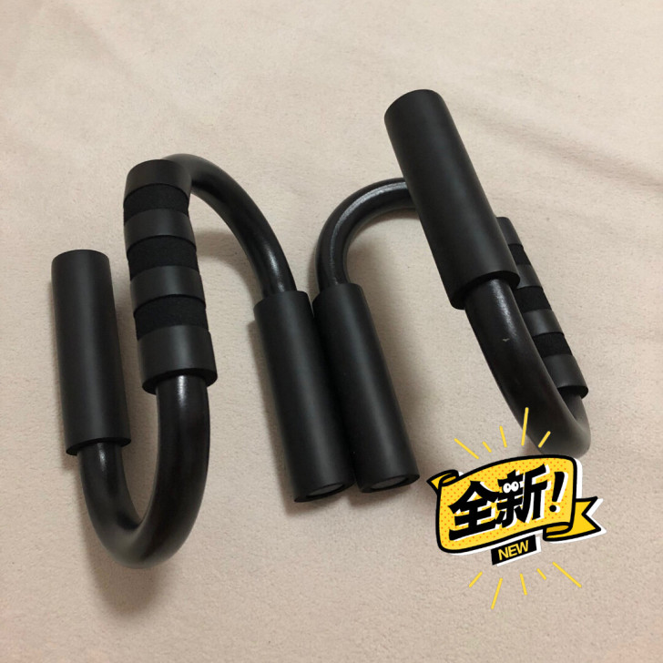 S型俯卧撑支架俄挺辅助健身轮腹肌速成神器材...